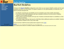 Tablet Screenshot of deskfax.barnet.com.au