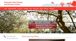 Desktop Screenshot of brunswickpark.barnet.sch.uk