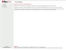 Tablet Screenshot of courtlist.barnet.com.au